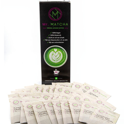 doosje a 40 sachets matchapoeder