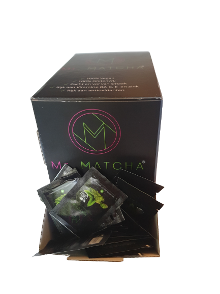 Mr.MATCHA Dispenserdoos - 250 Matcha Sachets voor Horeca