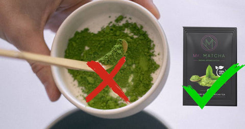 Hoeveel matcha poeder per kop | Mr. Matcha | De échte matcha!