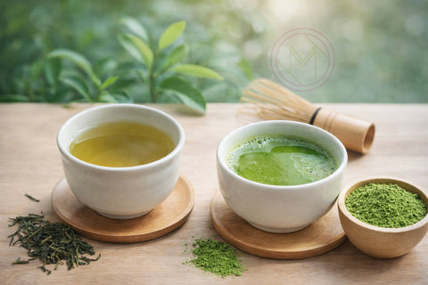 Verschil tussen groene thee en matcha