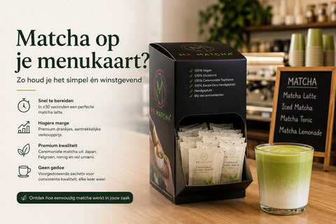 Matcha op je menukaart? Zo houd je het simpel én winstgevend