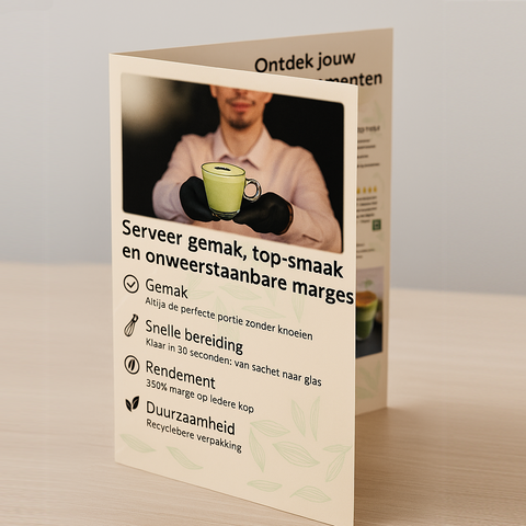 Horeca Proefpakket – Exclusieve Matcha Introductie