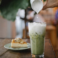 matcha latté met Pure Japanse matcha van de hoogste kwaliteit